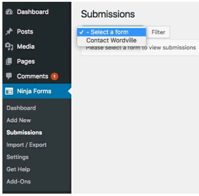 Publishing and Using the Contact Form in WordPress