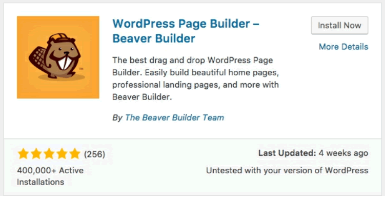 Page Builder in WordPress