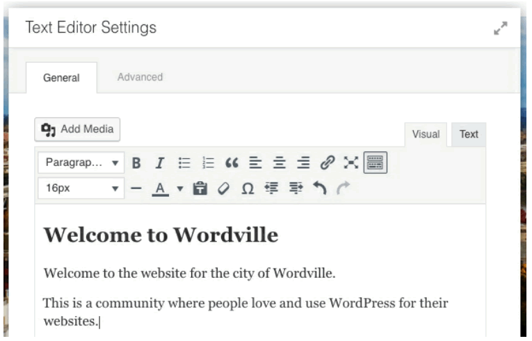 Page Builder in WordPress