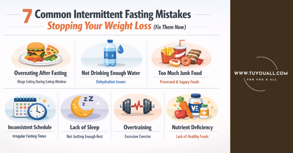 7 Common Intermittent Fasting Mistakes Stopping Your Weight Loss (Fix Them Now)
