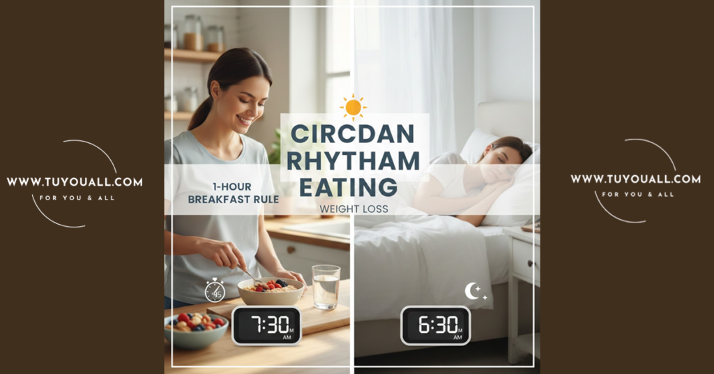 Circadian Rhythm Eating: The 1-Hour Breakfast Rule for Weight Loss