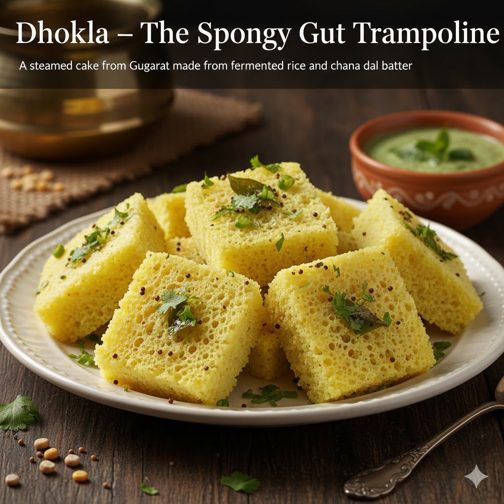 Dhokla – The Spongy Gut Trampoline Dhokla – The Spongy Gut Trampoline