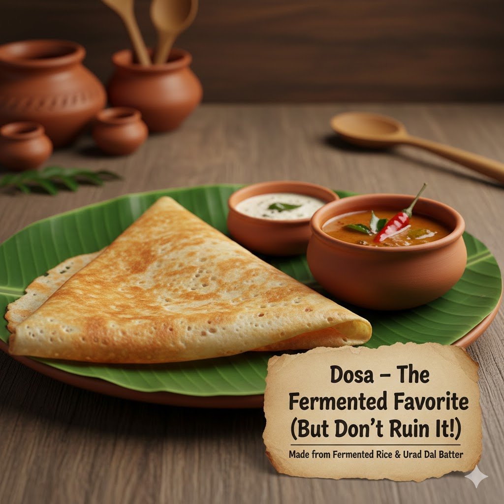Dosa – The Fermented Favorite Dosa – The Fermented Favorite