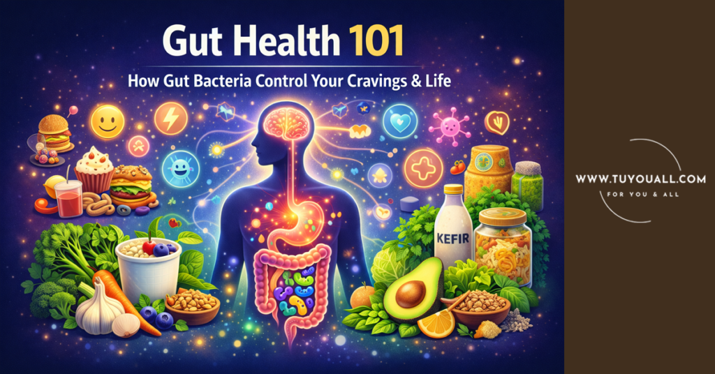 Gut Health 101: How the 100 Trillion Bacteria in Your Belly Control Your Cravings (And Your Life)