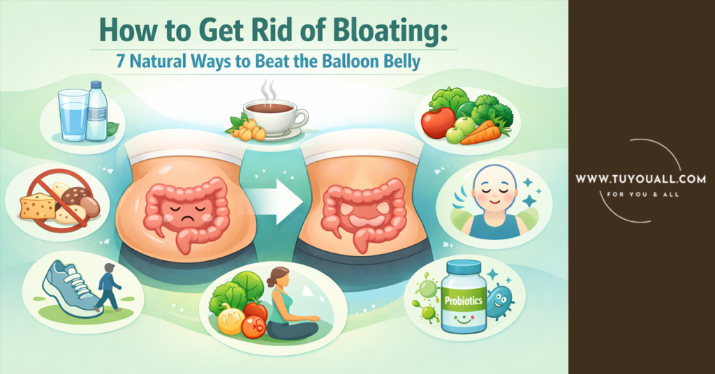 How to Get Rid of Bloating: 7 Natural Ways to Beat the Balloon Belly