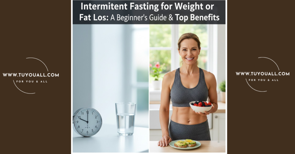 Intermittent Fasting for Weight or Fat Loss: A Beginner’s Guide & Top Benefits