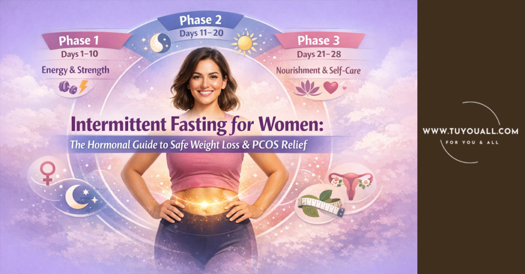 Intermittent Fasting for Women: The Hormonal Guide to Safe Weight Loss & PCOS Relief
