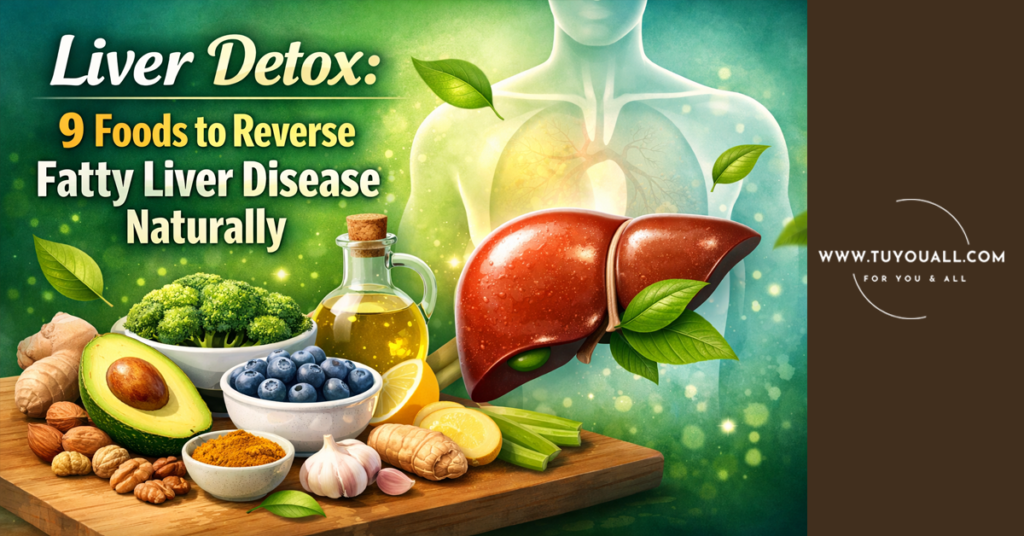 Liver Detox- 9 Foods to Reverse Fatty Liver Disease Naturally