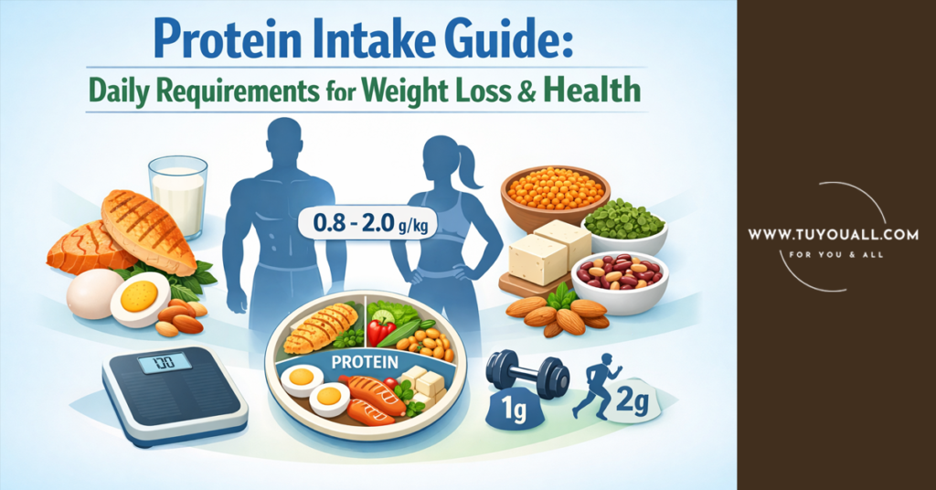 Protein Intake Guide: Daily Requirements for Weight Loss & Health