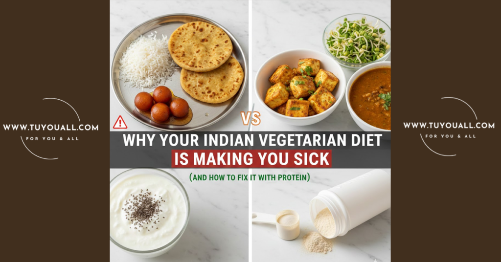 Why Your Indian Vegetarian Diet Is Making You Sick (And How to Fix It With Protein)