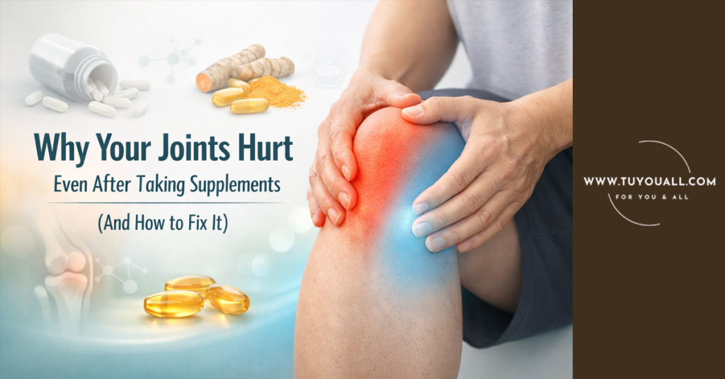 Why Your Joints Hurt Even After Taking Supplements (And How to Fix It)