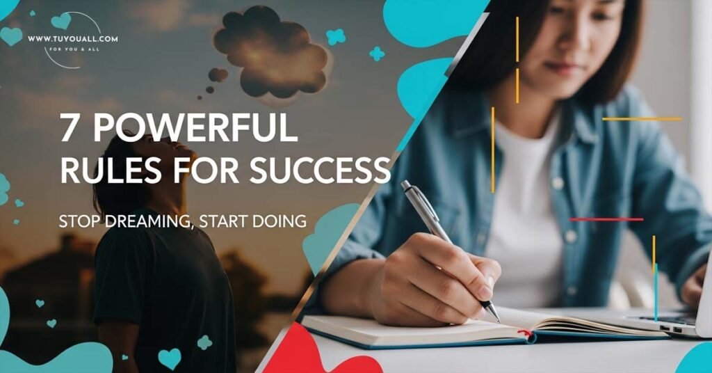 7 Powerful Rules for Success: Stop Dreaming, Start Doing