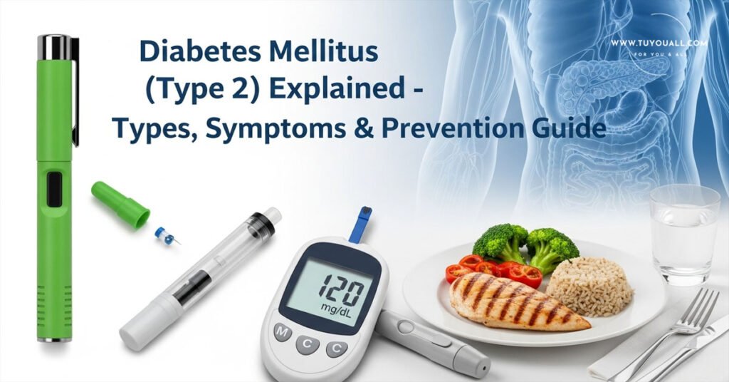 Diabetes Mellitus Type 1 Type 2 Explained Types Symptoms Prevention Guide Diabetes Mellitus (Type 1, Type 2) Explained: Types, Symptoms & Prevention Guide