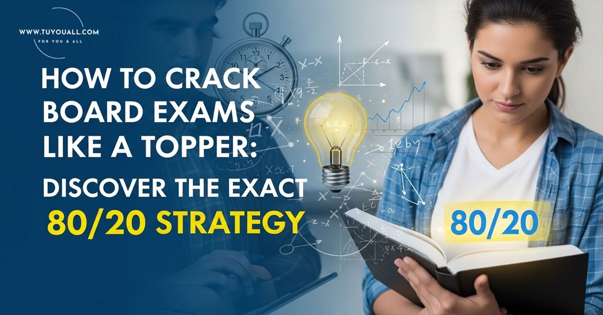 How to Crack Board Exams Like a Topper Discover the Exact 80 20 Strategy How to Crack Board Exams Like a Topper- Discover the Exact 80-20 Strategy