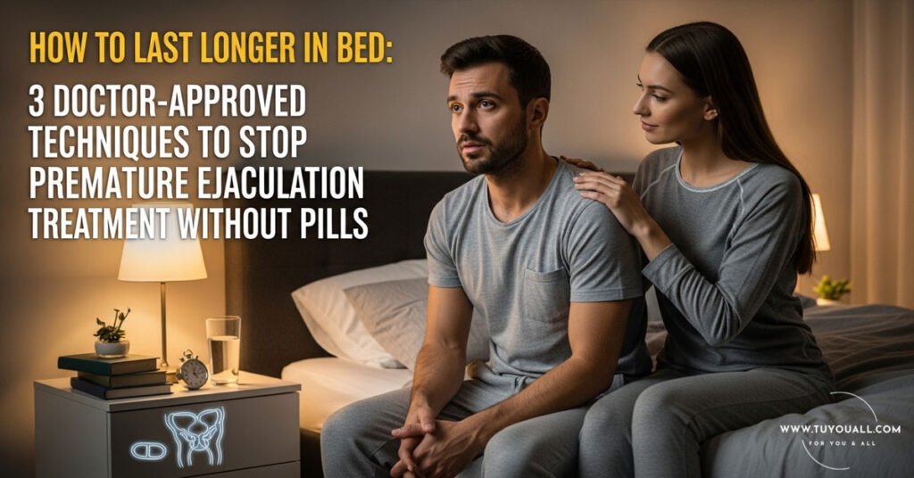 How to Last Longer in Bed - 3 Doctor-Approved Techniques to Stop Premature Ejaculation Without Pills