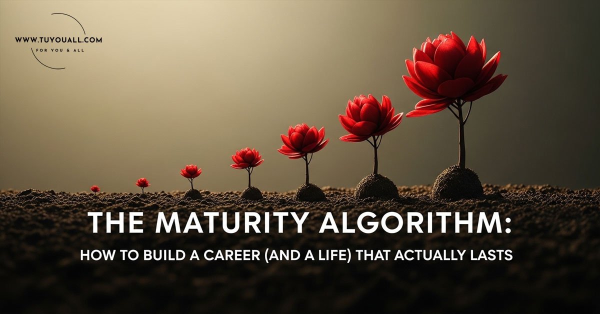 The Maturity Algorithm How to Build a Career and a Life That Actually Lasts The Maturity Algorithm - How to Build a Career (and a Life) That Actually Lasts
