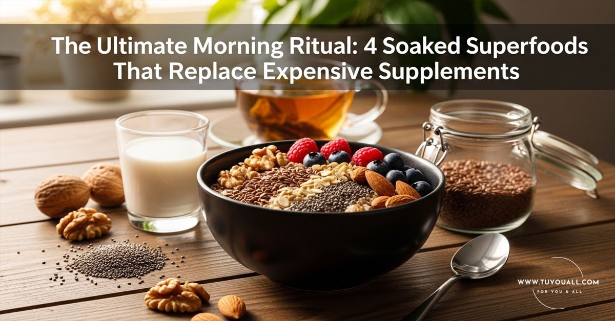 The Ultimate Morning Ritual 4 Soaked Superfoods That Replace Expensive Supplements The Ultimate Morning Ritual ( 4 Soaked Superfoods That Replace Expensive Supplements)