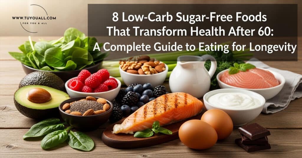 8 Low Carb Sugar Free Foods That Transform Health After 60
