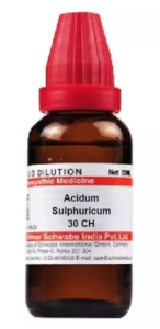Acid Sulphuricum 30 CH Acid Sulphuricum 30
