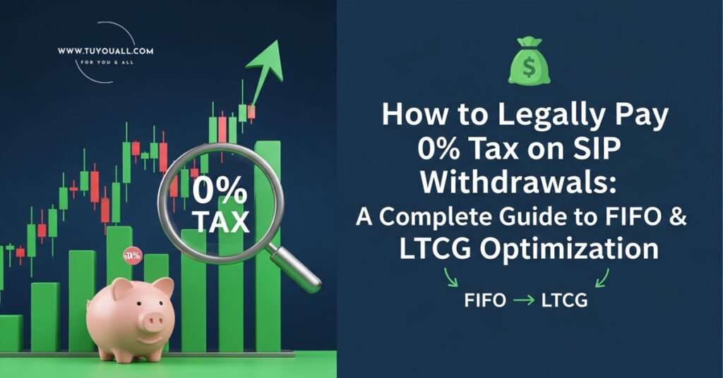 How to Legally Pay 0 Tax on SIP Withdrawals How to Legally Pay 0 Tax on SIP Withdrawals