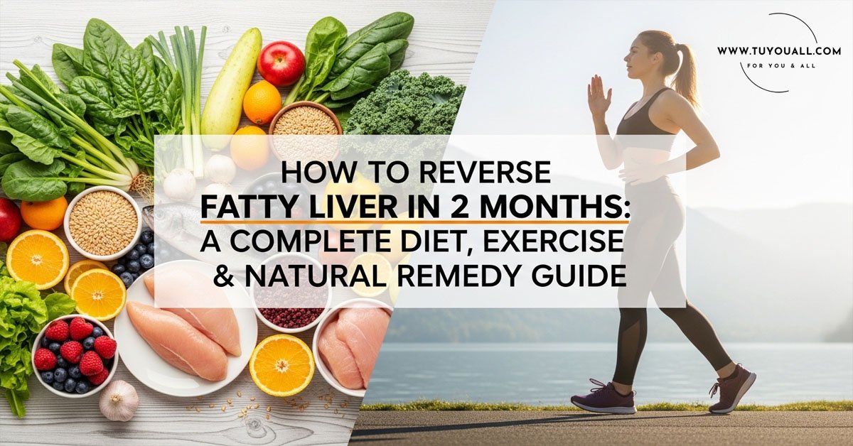 How to Reverse Fatty Liver in 2 Months- A Complete Diet, Exercise & Natural Remedy Guide