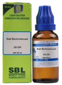 Kali Bichromicum 30 Kali Bichromicum 30