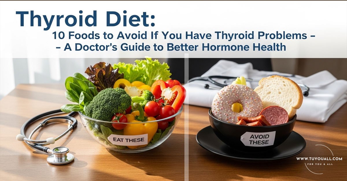 Thyroid Diet- 10 Foods to Avoid If You Have Thyroid Problems- A Doctors Guide to Better Hormone Health