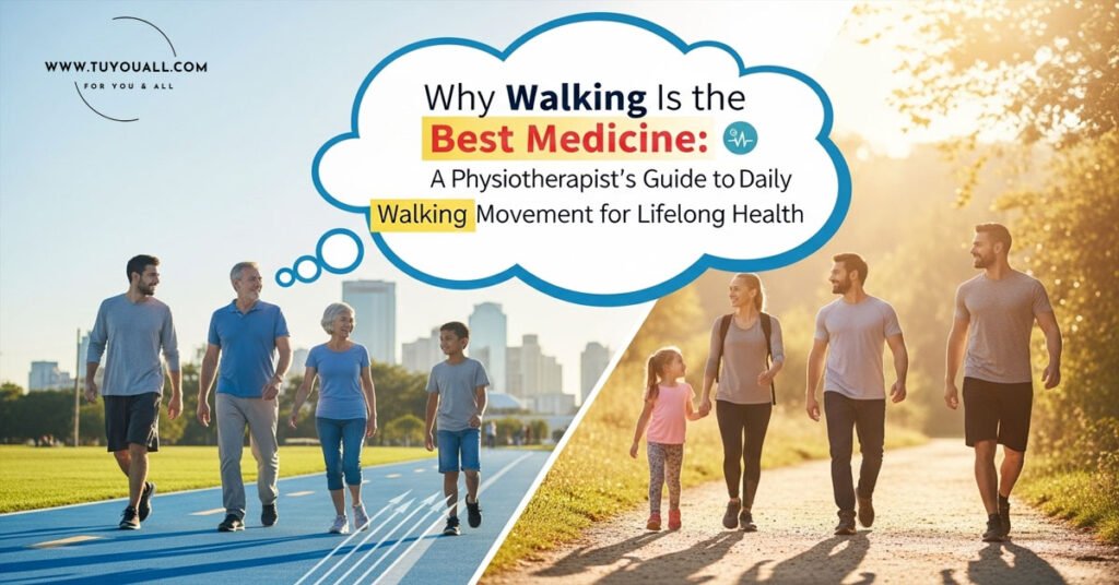 Why Walking Is the Best Medicine- A Physiotherapists Guide to Daily Walking Movement for Lifelong Health