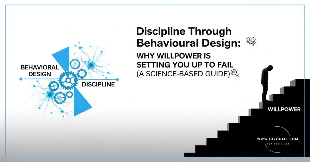Discipline Through Behavioural Design Why Willpower Is Setting You Up to Fail A Science Based Guide Discipline Through Behavioural Design- Why Willpower Is Setting You Up to Fail (A Science-Based Guide)