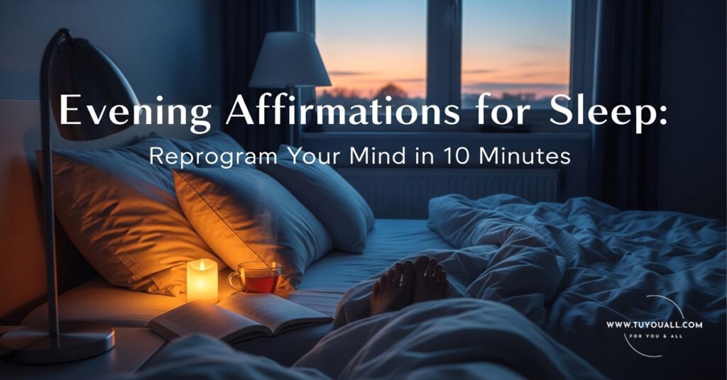 Evening Affirmations for Sleep- Reprogram Your Mind in 10 Minutes