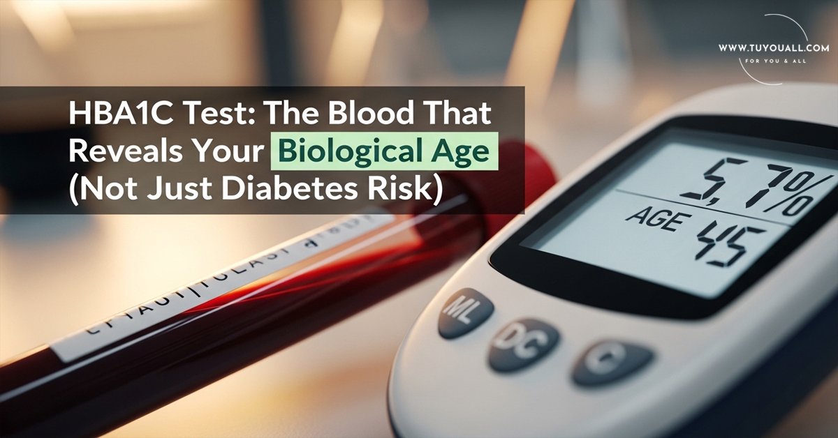 HBA1C Test- The Blood Test That Reveals Your Biological Age (Not Just Diabetes Risk)
