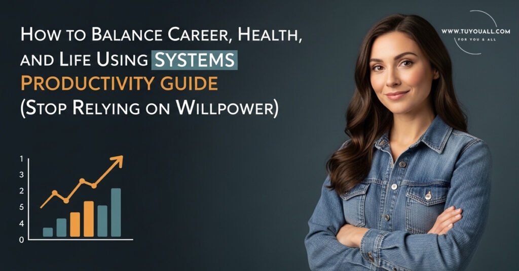 How to Balance Career Health and Life Using Systems Thinking Productivity Guide Stop Relying on Willpower How to Balance Career, Health, and Life Using Systems Thinking Productivity Guide (Stop Relying on Willpower)