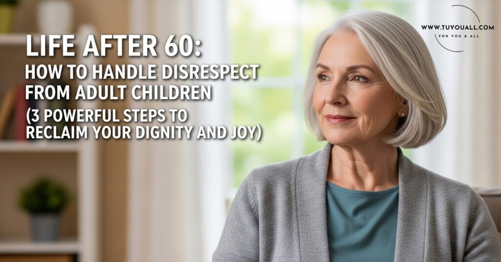 Life After 60- How to Handle Disrespect from Adult Children (3 Powerful Steps to Reclaim Your Dignity and Joy)