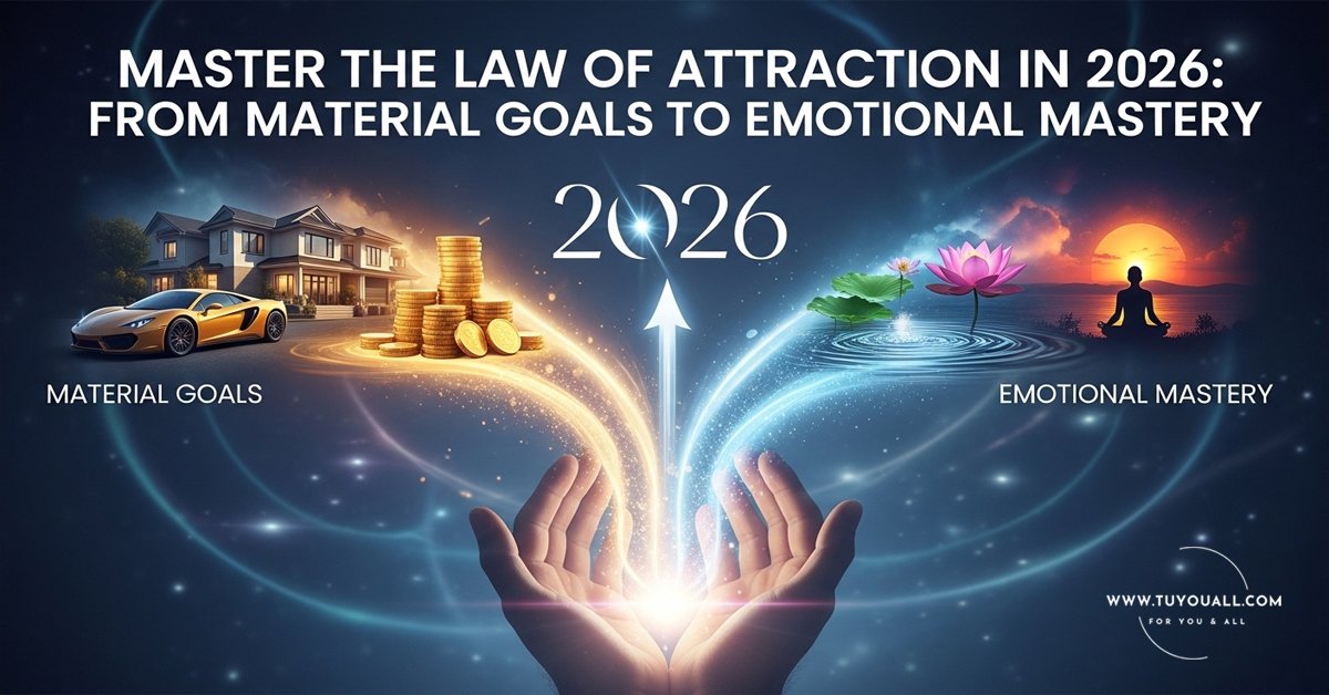 Master the Law of Attraction in 2026 From Material Goals to Emotional Mastery Master the Law of Attraction in 2026- From Material Goals to Emotional Mastery