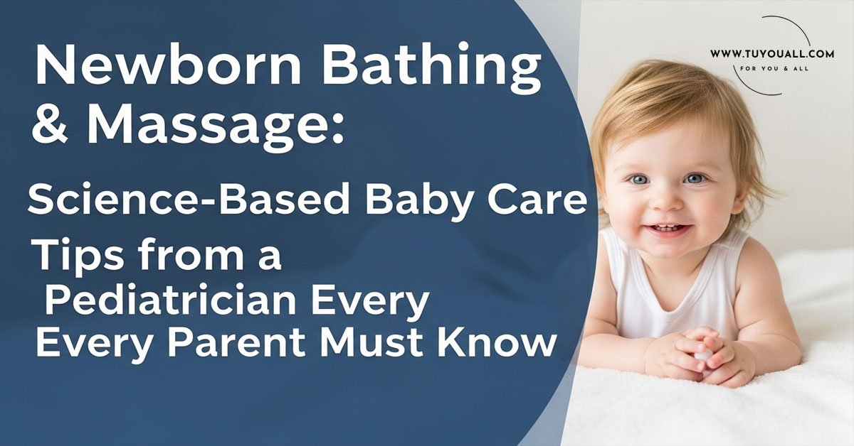 Newborn Bathing & Massage- Science-Based Baby Care Tips from a Pediatrician