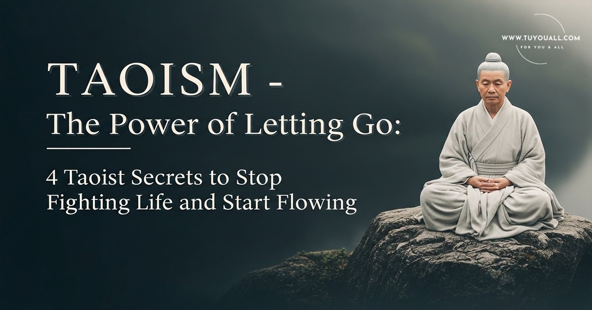 TAOISM The Power of Letting Go 4 Taoist Secrets to Stop Fighting Life and Start Flowing TAOISM-The Power of Letting Go - 4 Taoist Secrets to Stop Fighting Life and Start Flowing