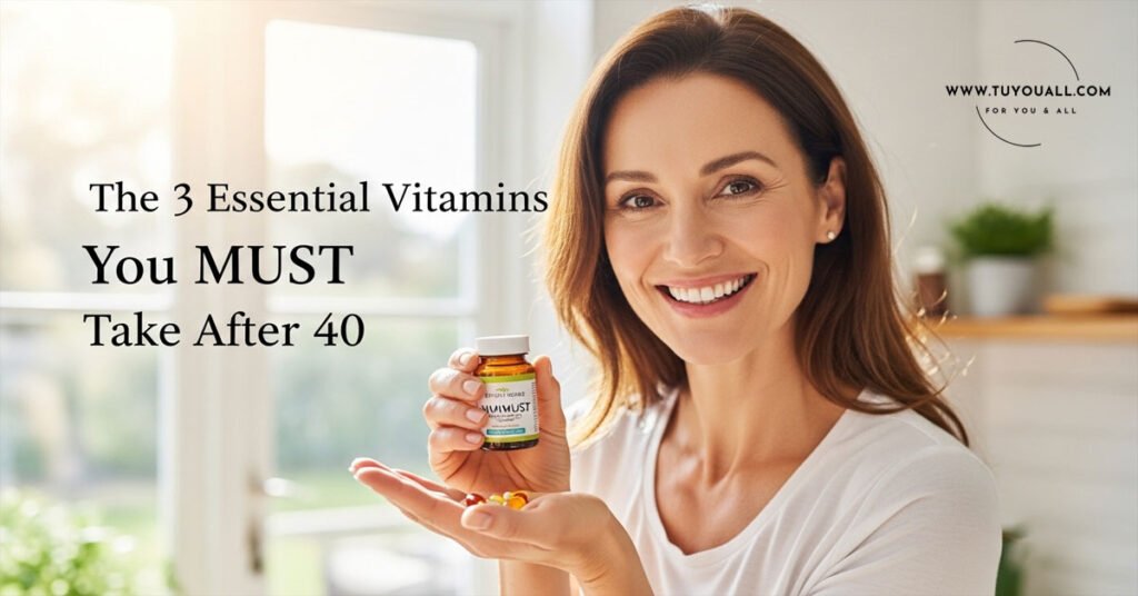 The 3 Essential Vitamins You MUST Take After 40