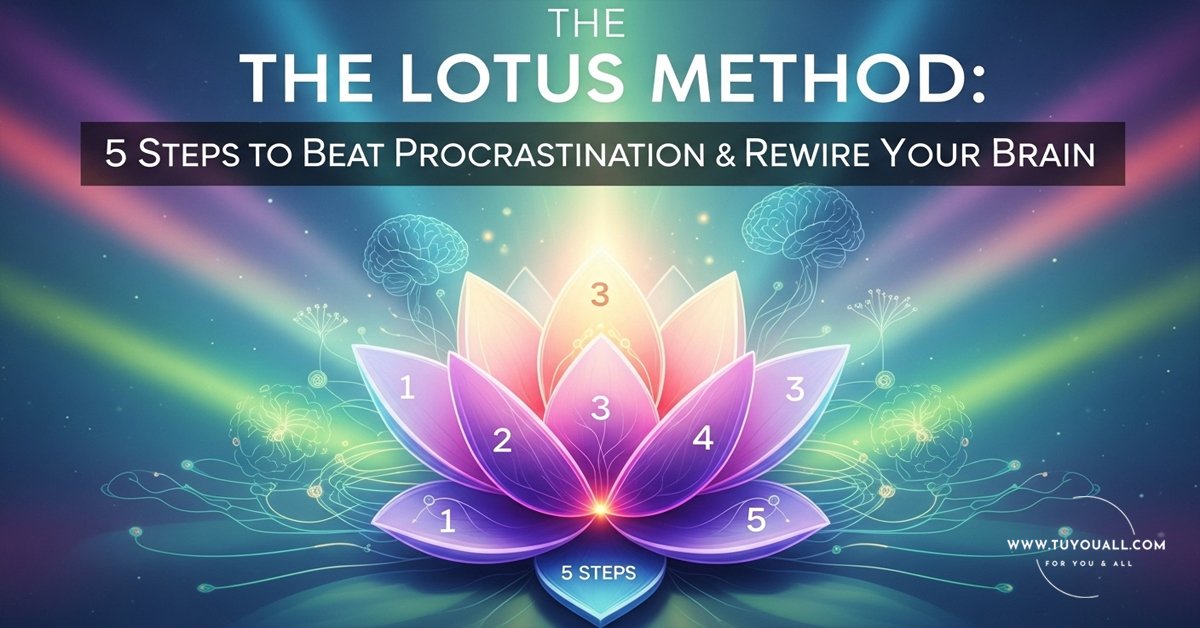 The Lotus Method 5 Steps to Beat Procrastination Rewire Your Brain The Lotus Method- 5 Steps to Beat Procrastination & Rewire Your Brain