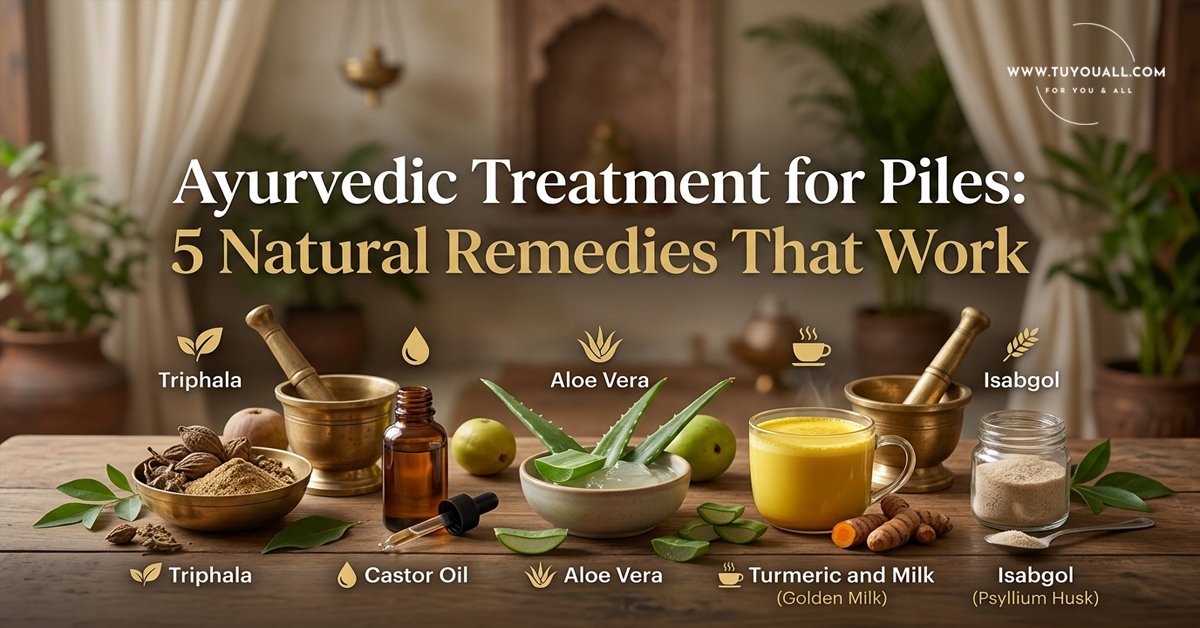 Ayurvedic Treatment for Piles- 5 Natural Remedies That Work