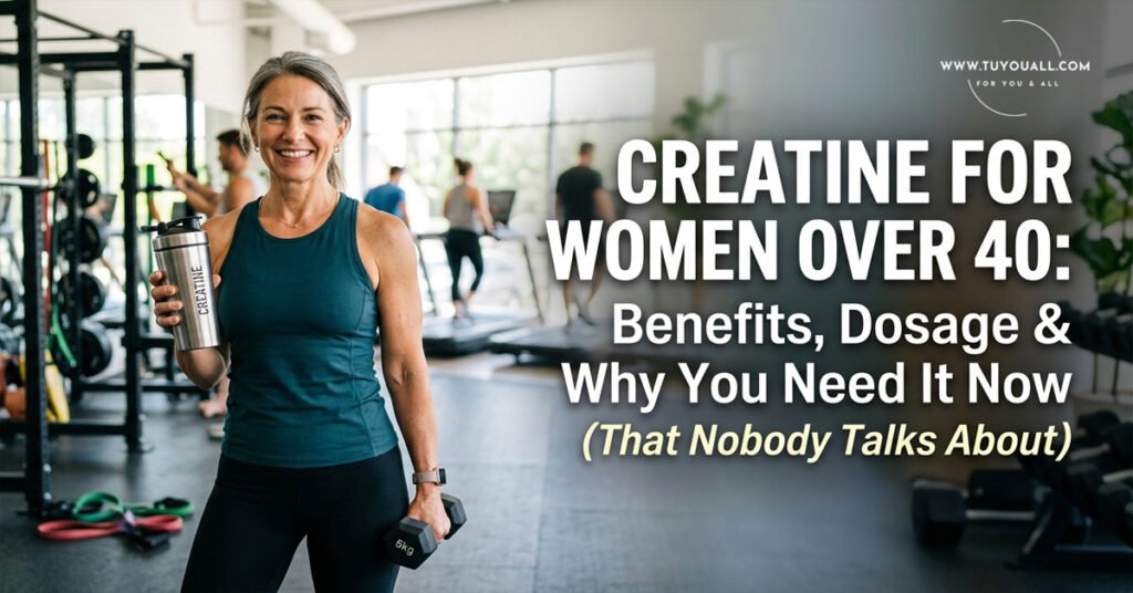 Creatine for Women Over 40 Benefits Dosage and Why You Need It Now Creatine for Women Over 40- Benefits Dosage and Why You Need It Now