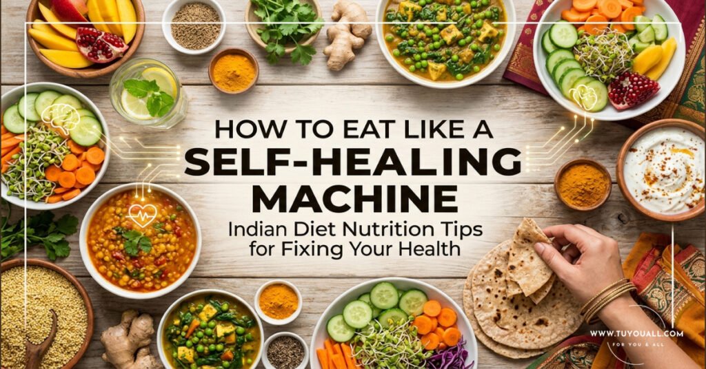 How to Eat Like a Self-Healing Machine - Indian Diet Nutrition Tips for Fixing Your Health