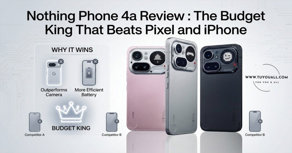 Nothing Phone 4a Review : The Budget King That Beats Pixel and iPhone
