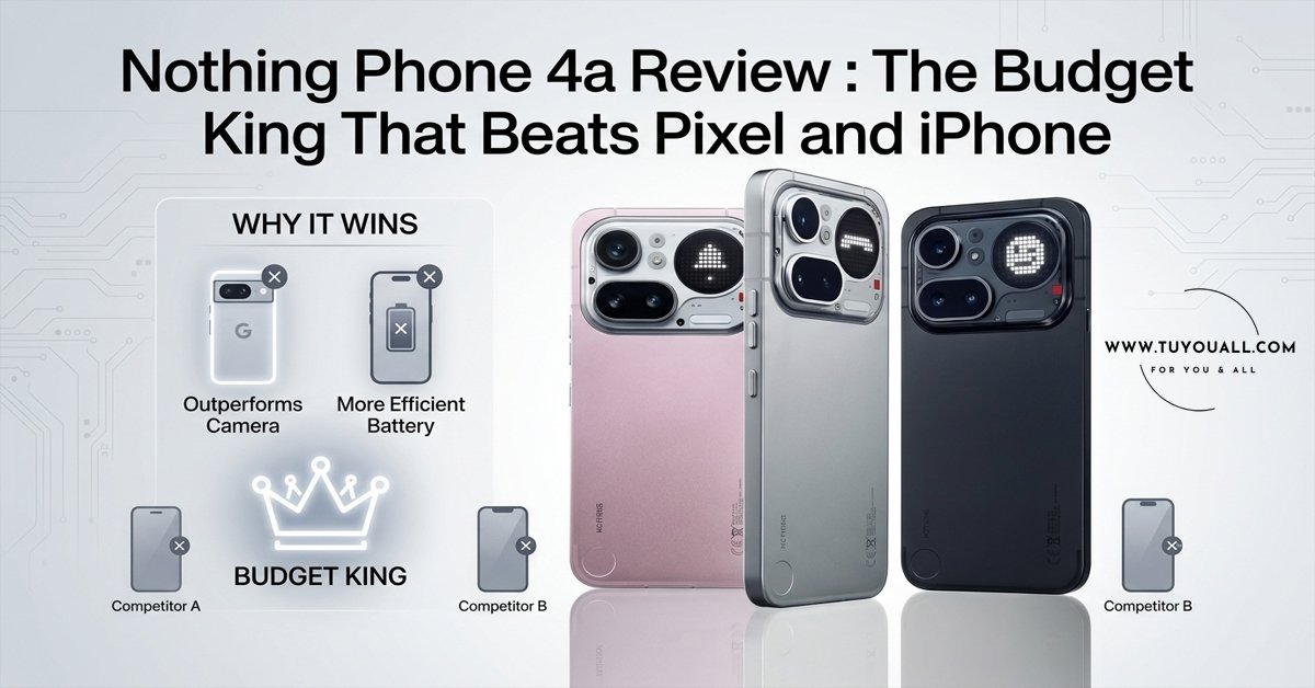 Nothing Phone 4a Review : The Budget King That Beats Pixel and iPhone