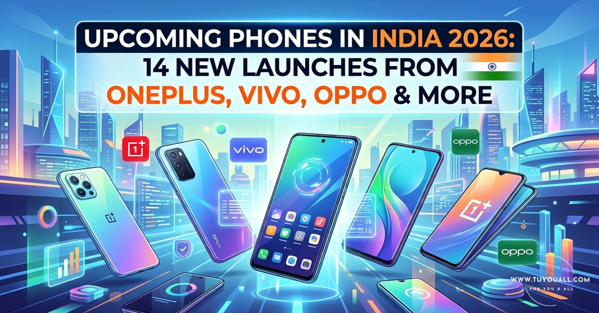 Upcoming Phones in India 2026: 14 New Launches from OnePlus, Vivo, Oppo & More