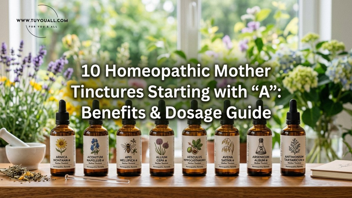 10 Homeopathic Mother Tinctures Starting with A Benefits Dosage Guide 10 Homeopathic Mother Tinctures Starting with “A”: Benefits & Dosage Guide