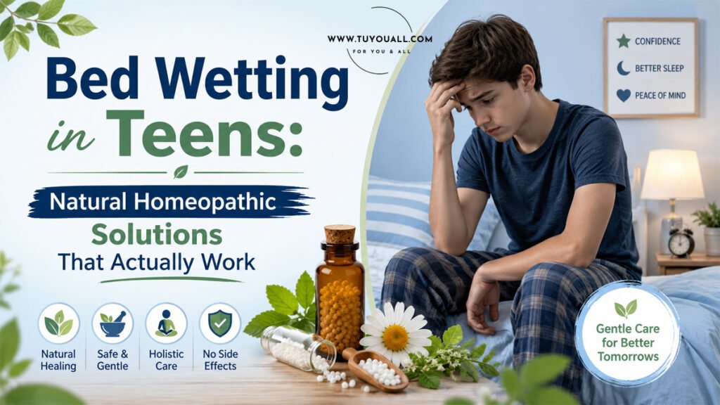 Bed Wetting in Teens- Natural Homeopathic Solutions That Actually Work