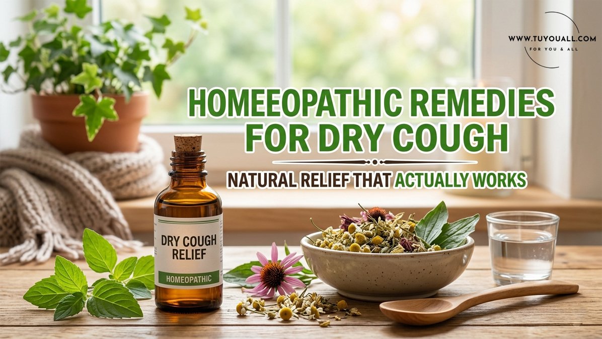 Homeopathic Remedies for Dry Cough: Natural Relief That Actually Works