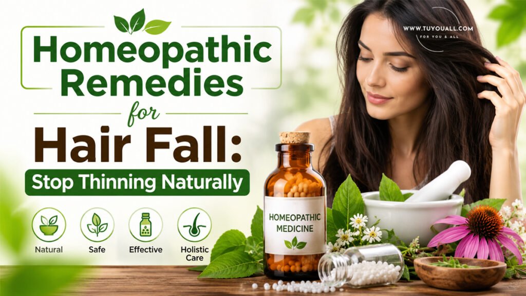 Homeopathic Remedies for Hair Fall: Stop Thinning Naturally