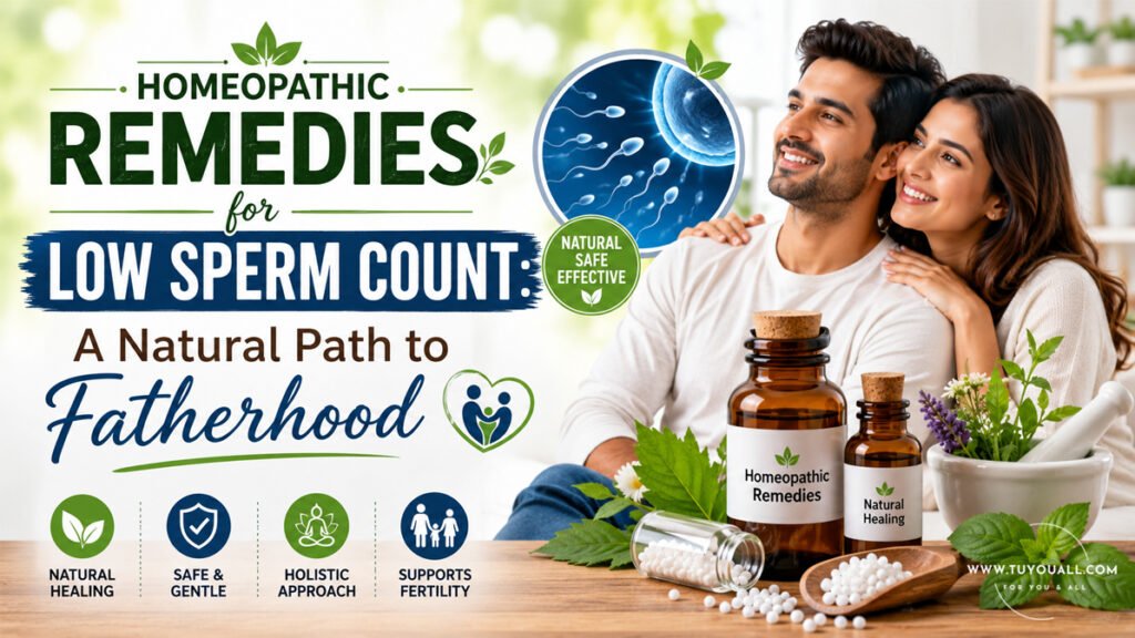 Homeopathic Remedies for Low Sperm Count: A Natural Path to Fatherhood
