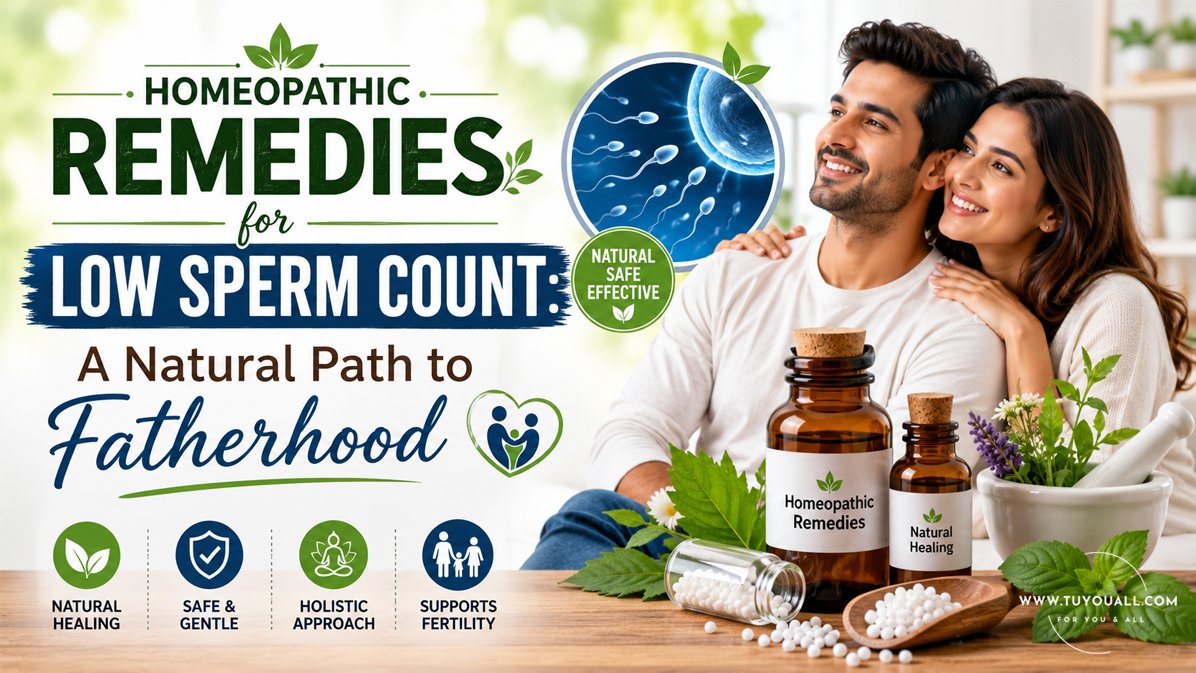 Homeopathic Remedies for Low Sperm Count: A Natural Path to Fatherhood